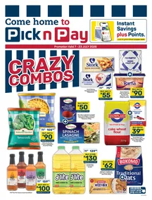 Pick n Pay : Crazy Combos (07 July - 23 July 2026)