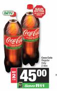 Coca Cola (Regular Only)-For 2 x 2Ltr