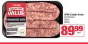 Spar Country Value Farmhouse Wors-500g