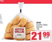 Spar Country Value Scones-10s