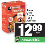Knorrox Stock Powder Assorted-100g