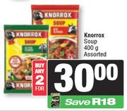 Knorrox Soup Assorted-For Any 2 x 400g