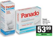 Panado Capsules Or Effervescents-16s/20s