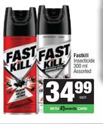 Fastkill Insecticide Assorted-300ml