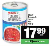 Spar Tomato & Onion Mix-410g