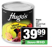 Hugos Jam Mixed Fruit-900g