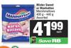  Mister Sweet Or Manhattan Marshnallows Assorted-400g-440g Each