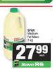  Spar Medium Fat Maas-2Kg Each
