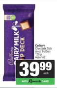 Cadbury Chocolate Slab Assorted-150g