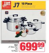 Hart J7 Stew Pan Set 10 Piece