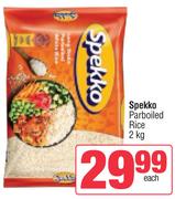 Spekko Parboiled Rice-2Kg