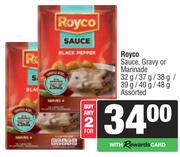 Royco Sauce,Gravy Or Marinade-For Any 2 x 32g/37g/38g/39g/40g/48g
