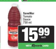 SavMor Tomato Sauce-750mlEach