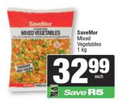 SaveMor Mixed Vegetables-1Kg