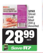 Spar Sliced Gold Meat Assorted-200g