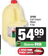 Spar Full Cream Maas-4Kg