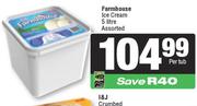 Farmhouse Ice Cream Assorted-5L