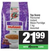 Top Score Flavoured Instant Maize Porridge Assorted-1Kg