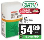 Spar White Sugar-2.5Kg