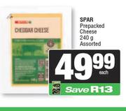 Spar Prepacked Cheese Assorted-240g