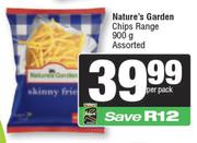 Nature's Garden Chips Range Assorted-900g