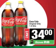 Coca Cola Original Only-For 2 x 1.5L
