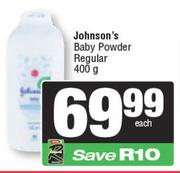 Johnson's Baby Powder Regular-400g
