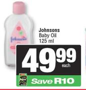 Johnson's Baby Oil-125ml