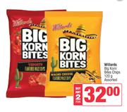 Willards Big Korn Bites Chips Assorted-For Any 2 x 120g