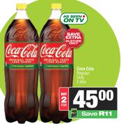 Coca-Cola Regular Only-For 2 x 2Ltr