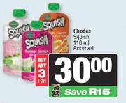 Rhodes Squish-For 3 x 110ml