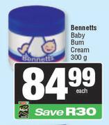 Bennetts Baby Bum Cream-300g