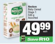 Nestle Nestum Baby Cereal Stage 1 Assorted-500g
