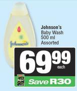 Johnson's Baby Wash Assorted-500ml