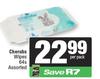 Cherubs Wipes Assorted-64s Per Pack