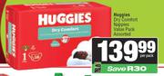   Huggies Dry Comfort Nappies Value Pack Assorted-Per Pack