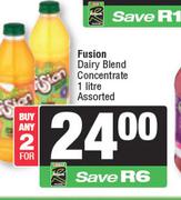  Fusion Dairy Blend Concentrate Assorted-1Ltr