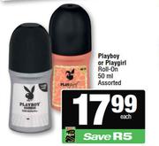 Playboy Or Playgirl Roll On Assorted-50ml