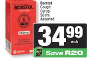 Borstol Cough Syrup-50ml Each