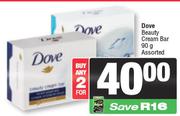 Dove Beauty Soap Assorted-For Any 2 x 90g