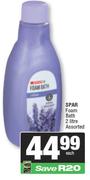 Spar Foam Bath Assorted-2L