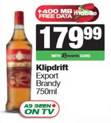 Klipdrift Export Brandy-750ml