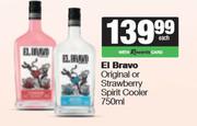 El Bravo Original Or Strawberry Spirit Cooler-750ml