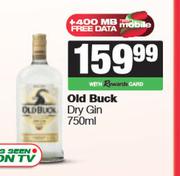 Old Buck Dry Gin-750ml