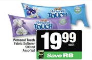 Personal Touch Fabric Softener Assorted-500ml