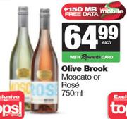 Olive Brook Moscato Or Rose-750ml
