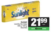 Sunlight Laundry Bar Soap Assorted-400g/500g