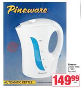 Pineware Corded Kettle Assorted-1.7L