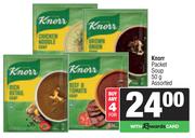 Knorr Packet Soup Assorted-For 4 x 50g