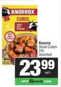 Knorrox Stock Cubes Assorted-24s